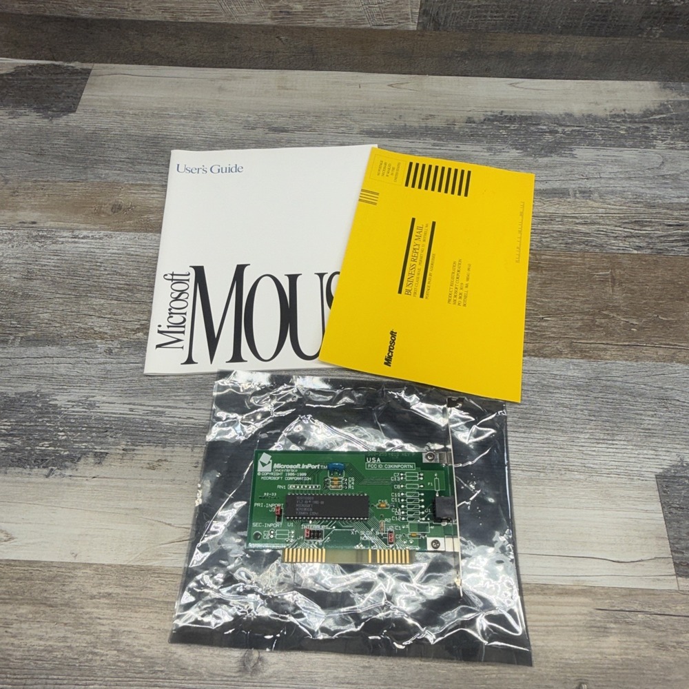 Microsoft InPort 900-255-018 ISA Adapter Card device interface board for Mouse